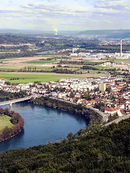 Stein and the Rhine River