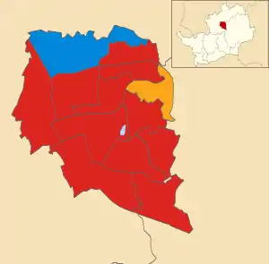 1999 results map