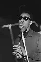 Singer Stevie Wonder