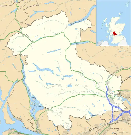 Dalmary is located in Stirling