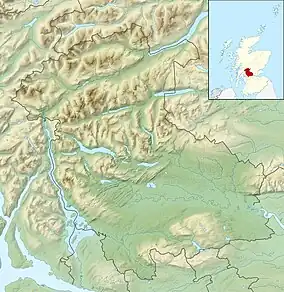 Meall Glas is located in Stirling