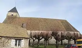 The church in Saint-Lubin-de-la-Haye