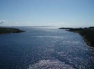 Stolmasundet, between Stolmen and Selbjørn.