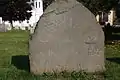 Gravestone in the cemetery