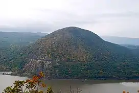 Storm King mountain as viewed from top of Break Neck Ridge