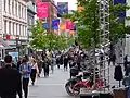 High streets and pedestrianized zones