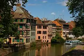 A trip boat on the river Ill