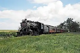 No. 90 pulling a tourist excursion, on May 22, 2006