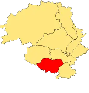 Location of the ward