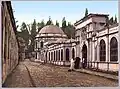 A street in Eyüp in 1890s