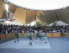 Streetball in Ab-o-Atash Park