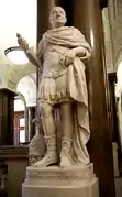 1764 statue of Stringer Lawrence by Peter Scheemakers (1691-1781),  Foreign and Commonwealth Office, London