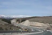 Struma motorway near Pernik