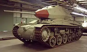 Strv 74 at the American Armored Foundation Museum in Danville, Virginia.