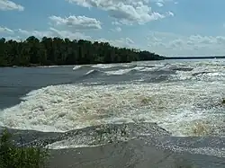 The Sturgeon River in Sturgeon Falls