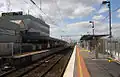 View from Platform 1 in October 2009, looking north