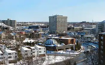 Downtown Sudbury.