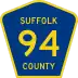 County Route 94 marker