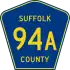 County Route 94A marker