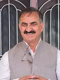 Current Chief Minister of Himachal Pradesh