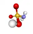 Ball-and-stick model of the canonical neutral form