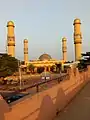 View of the mosque from a bridge