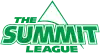 Summit League logo in North Dakota's colors