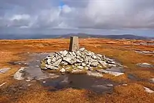 Summit cairn