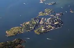 Image 16Aerial view of Suomenlinna (from List of islands of Finland)