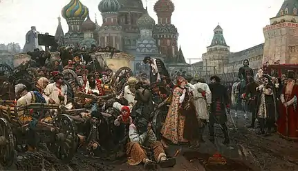 The Morning of the Streltsy Execution by Vasily Surikov (1881)