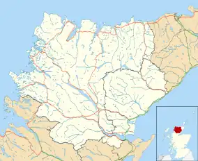 Helmsdale is located in Sutherland