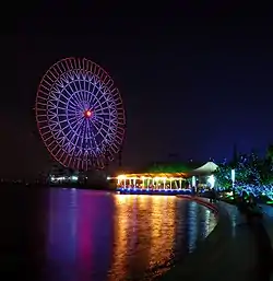 Suzhou Ferris Wheel at night