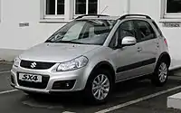 Facelift European market Suzuki SX4 crossover