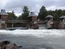 Svanfossen falls