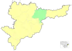 Location of Švenčionys Eldership