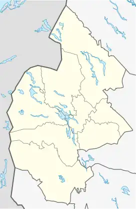 Location of the lake