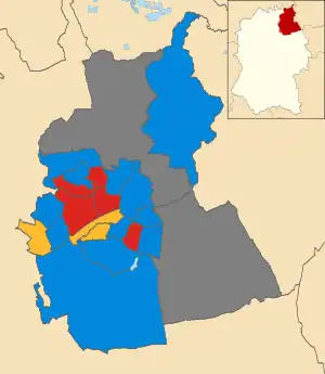 2003 results map