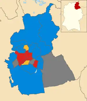 2010 results map