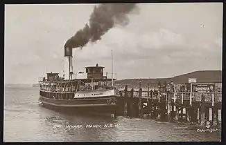 At Manly Wharf