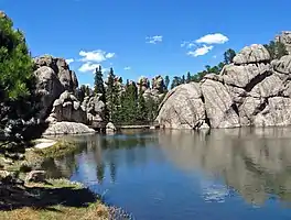 Sylvan Lake in Custer State Park