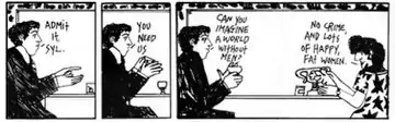 Example of Sylvia cartoon strip