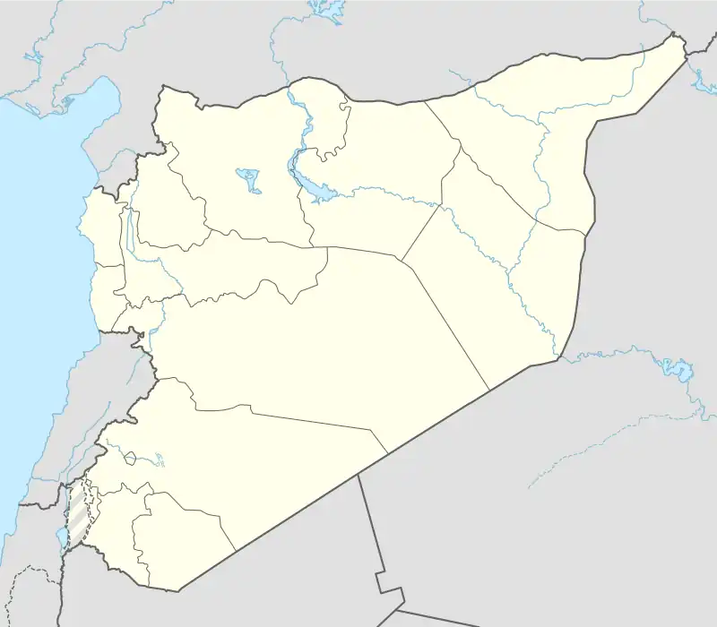 Salamieh (or Salamiyah) is located in Syria