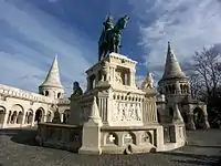 Bronze statue of Stephen I of Hungary