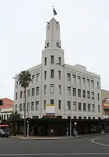 T&G building in Geelong; opened 1933