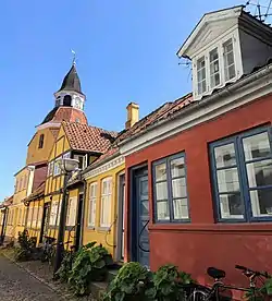 Tower Street in Faaborg