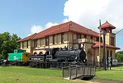 Trinity and Brazos Valley Railroad Depot and Office Building