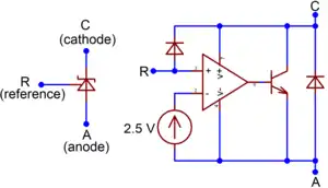 Equivalent (functional level) schematic