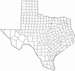 Location of Briar, Texas