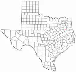 Location of Bullard, Texas