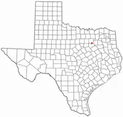 Location of Ferris, Texas